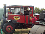 Having a gas!! A Foden steam lorry at Haddenham, 2011.