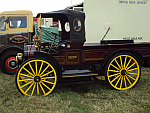 A fine example of an unknown make of vintage truck.